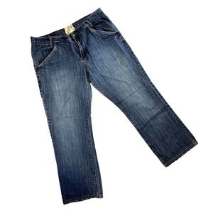 Chor Jeans Mens Size 38 Blue Wash Denim Straight Leg Cotton Pants